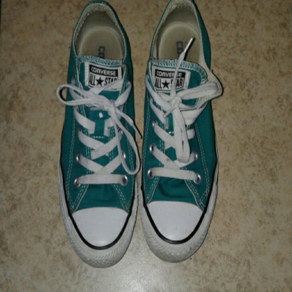 Teal converse